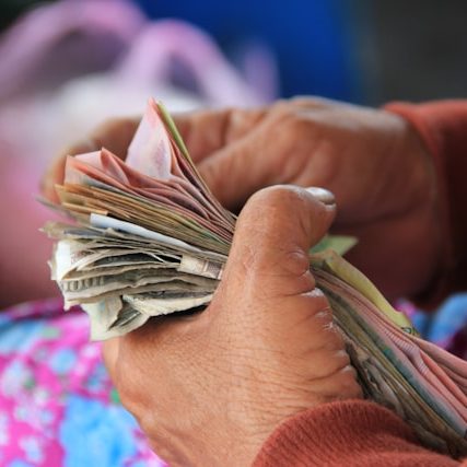 Geld in der Hand